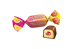 Конфеты Melory лимонный курд-клубника